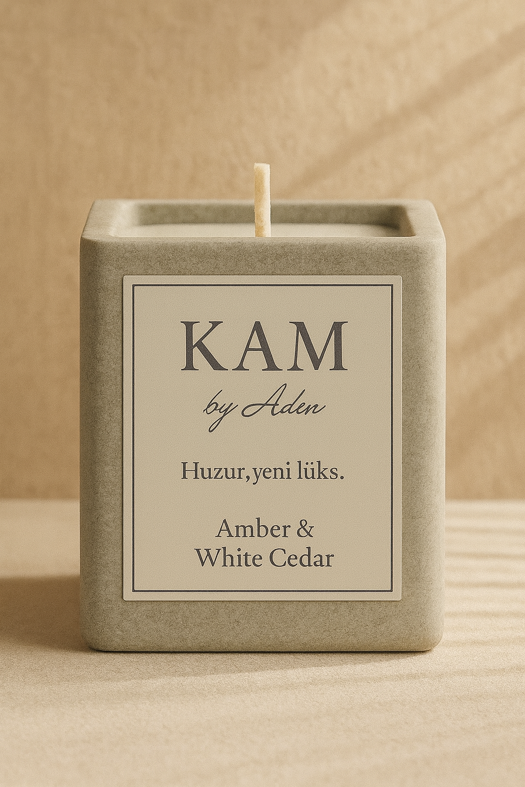 KAM - Soya Mum / Amber & White Cedar