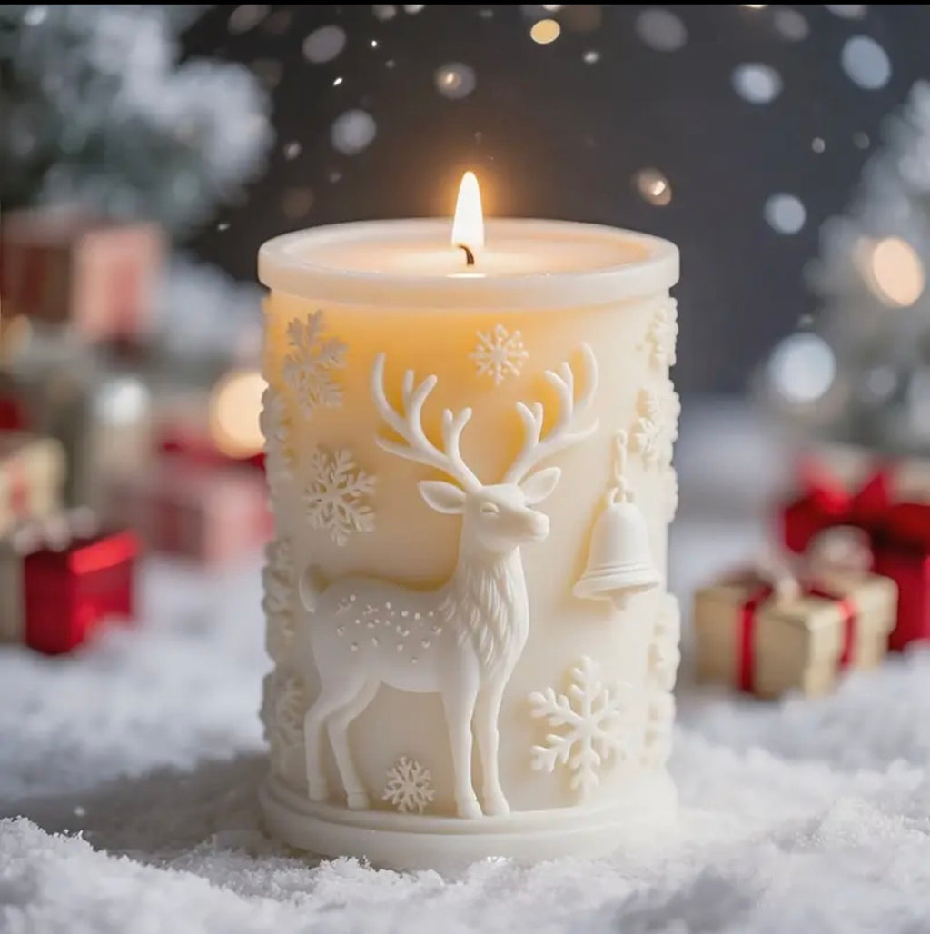 KAM - Premium Geyik Yılbaşı Mumu