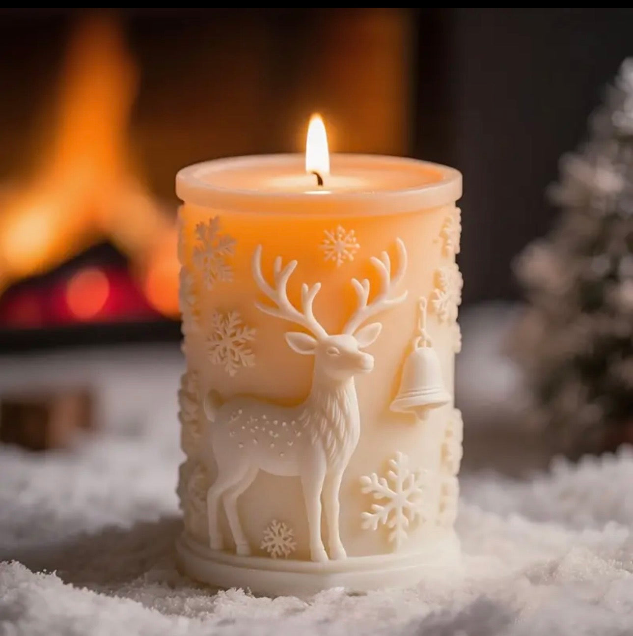 KAM - Premium Geyik Yılbaşı Mumu