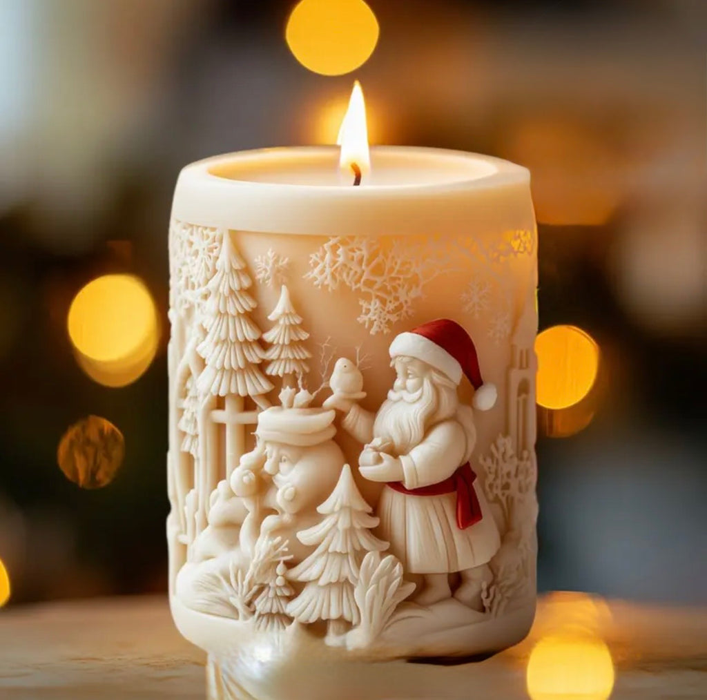 KAM - Premium Noel Baba Yılbaşı Mumu 2